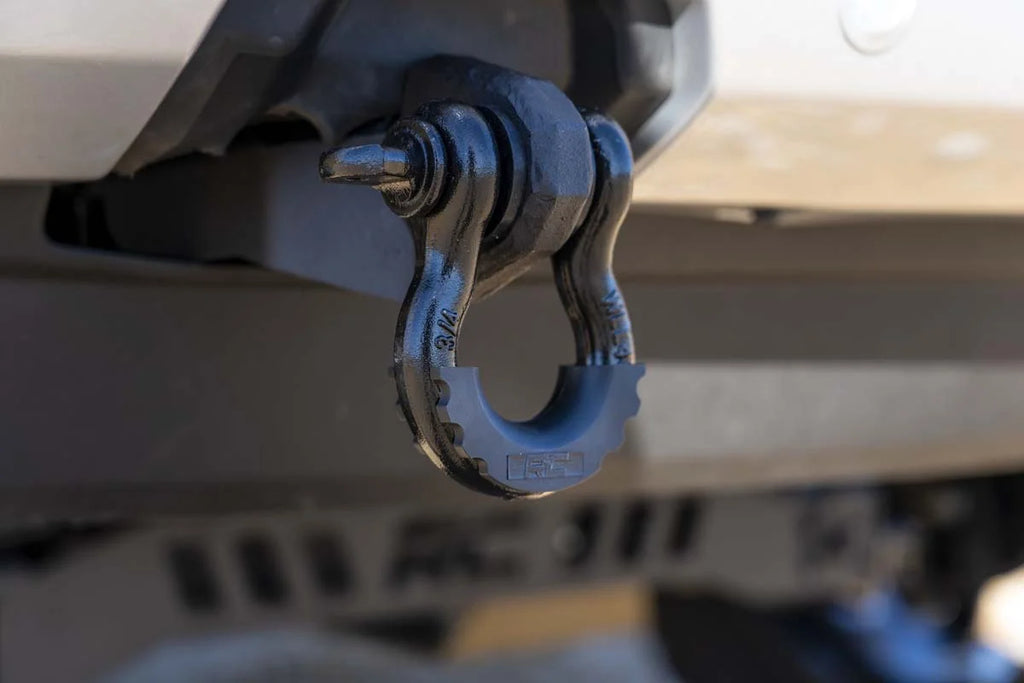 Rough Country Tow Hook Brackets | Ford Ranger 2WD/4WD (2019-2023) RS144 - Side View
