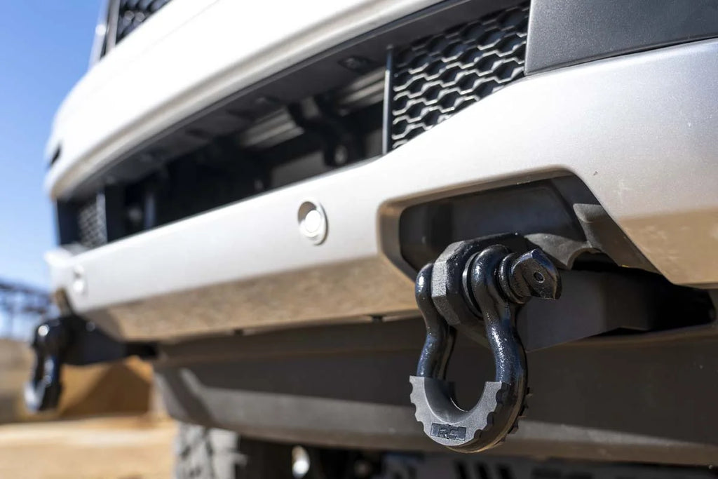 Rough Country Tow Hook Brackets | Ford Ranger 2WD/4WD (2019-2023) RS144 - Installation View