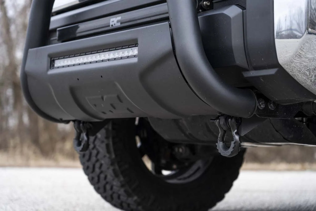 Rough Country Tow Hook Brackets | Toyota Tundra 2WD/4WD (2007-2021) RS145 - Side View