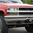 Load image into Gallery viewer, Rough Country Tow Hook to Shackle Bracket | D-Ring Combo | Chevy C1500/K1500 Truck &amp; SUV (88-99) RS164 - Back View
