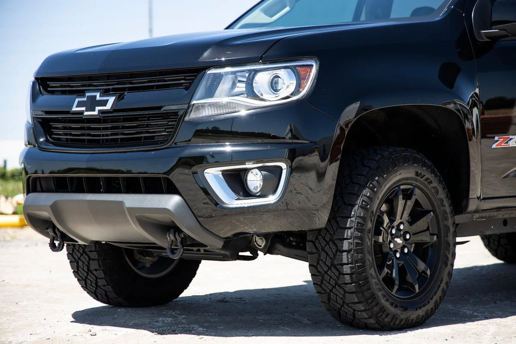 Rough Country Tow Hook to Shackle Bracket | D-Ring Combo | Chevy Colorado 2WD/4WD (15-22) RS167 - Installation View