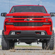 Load image into Gallery viewer, Rough Country Tow Hooks | Forged | Red | Chevy Silverado 1500 2WD/4WD (2019-2024) RS132 - Back View