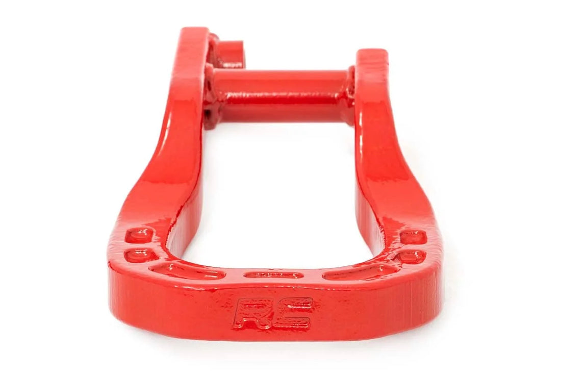 Rough Country Tow Hooks | Forged | Red | Chevy Silverado 1500 2WD/4WD (2014-2018 & Classic) RS134 - Additional View 5