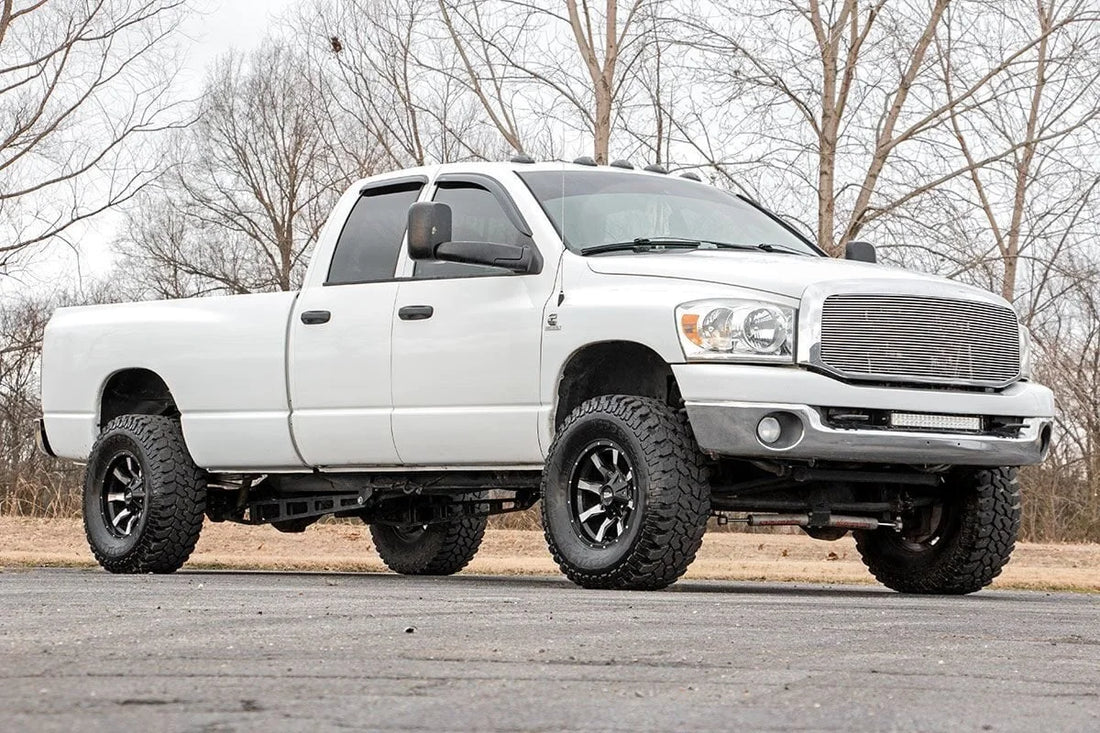 Rough Country Traction Bar Kit | 0-5 Inch Lift | Ram 2500 4WD (2010-2013) 31006 - Side View