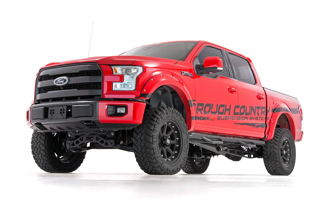 Rough Country Traction Bar Kit | Ford F-150 4WD (2015-2020) 1070A - Kit Contents