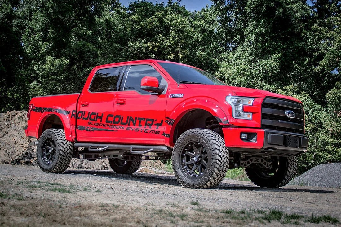 Rough Country Traction Bar Kit | Ford F-150 4WD (2015-2020) 1070A - Kit Contents