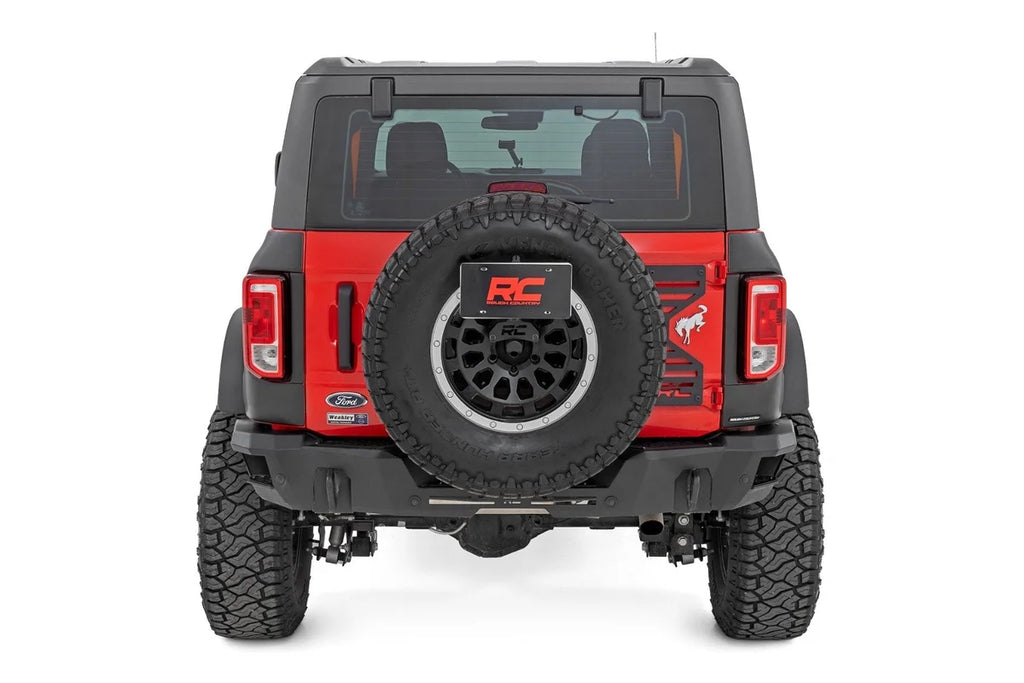 Rough Country Trail Cladding | Rear Corners | Ford Bronco 4WD (2021-2025) TC13029 - Installation View