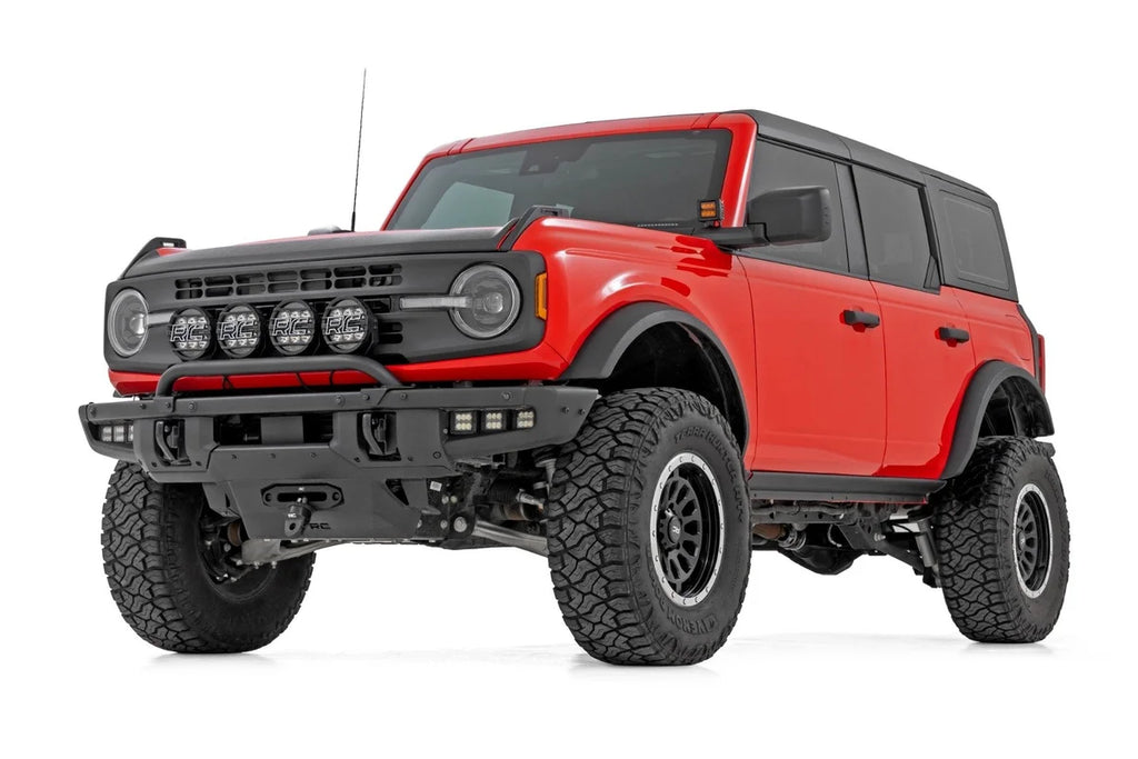 Rough Country Trail Cladding | Rocker Sill Plates | 4-Door | Ford Bronco 4WD (2021-2025) TC13028 - Back View