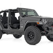 Load image into Gallery viewer, Rough Country Trail Cladding | Rocker Sill Plates | Jeep Wrangler Unlimited 4WD (2018-2026) - Installation View