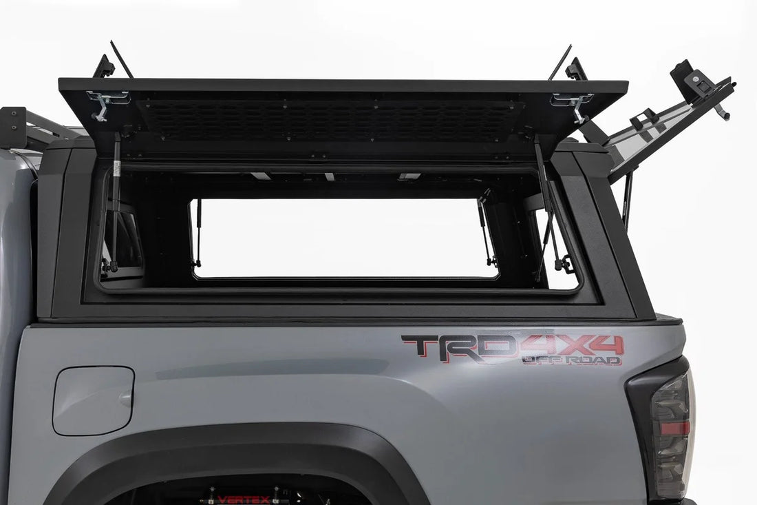 Rough Country Truck Bed Cap | Modular | 5' Bed | Toyota Tacoma 2WD/4WD (2016-2023) - Additional View 5