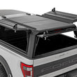 Load image into Gallery viewer, Rough Country Truck Bed Cap | Modular | 5'7" Bed | Ford F-150 2WD/4WD (2021-2025) - Installation View