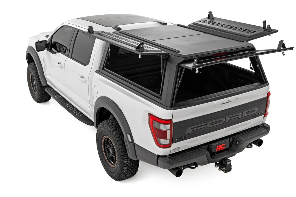 Rough Country Truck Bed Cap | Modular | 5'7" Bed | Ford F-150 2WD/4WD (2021-2025) - Additional View 5