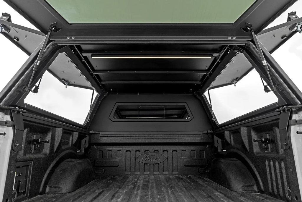 Rough Country Truck Bed Cap | Modular | 5'7" Bed | Ford F-150 2WD/4WD (2021-2025) - Additional View 6