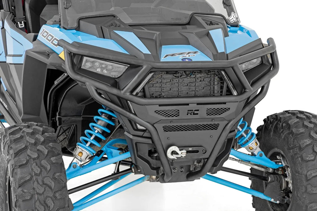 Rough Country Tubular Bumper | Front | Polaris RZR XP 1000 93117 - Side View