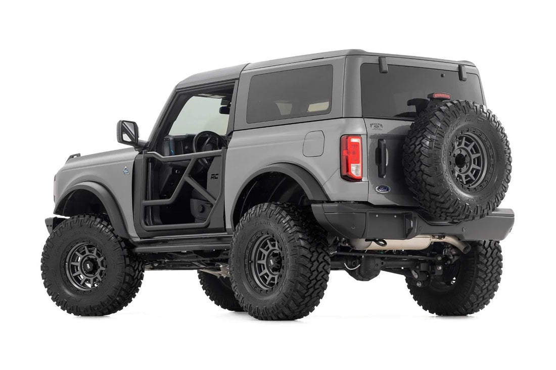 Rough Country Tubular Doors | 2 Door | Ford Bronco (2 Door) 4WD (2021-2025) - Side View