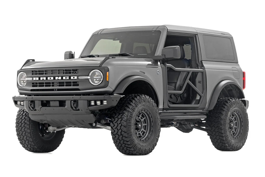 Rough Country Tubular Doors | 2 Door | Ford Bronco (2 Door) 4WD (2021-2025) - Installation View