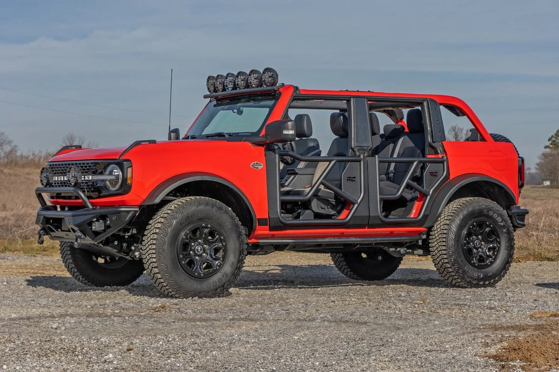 Rough Country Tubular Doors | 4 Door | Ford Bronco 4WD (2021-2025) - Additional View 5
