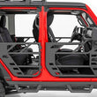 Load image into Gallery viewer, Rough Country Tubular Doors | Front and Rear | Jeep Gladiator JT/Wrangler JL 4WD (18-24) 10619 - Side View