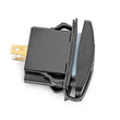 Load image into Gallery viewer, Rough Country USB Switch Insert | 2x1 with Logo | Blue Back Light 709USB - Back View