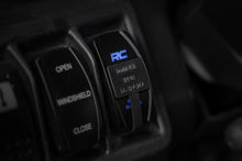 Load image into Gallery viewer, Rough Country USB Switch Insert | 2x1 with Logo | Blue Back Light 709USB - Installation View