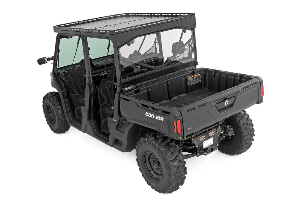 Rough Country UTV Deck Roof | 4-Door | Can-Am Defender MAX - Back View