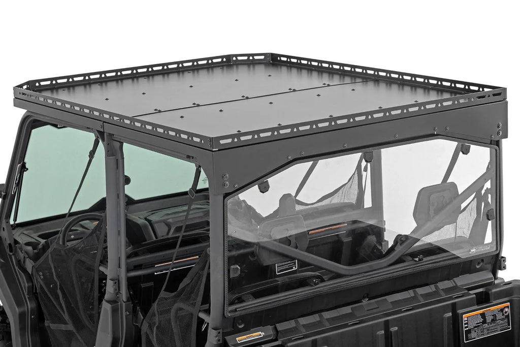 Rough Country UTV Deck Roof | 4-Door | Can-Am Defender MAX - Installation View