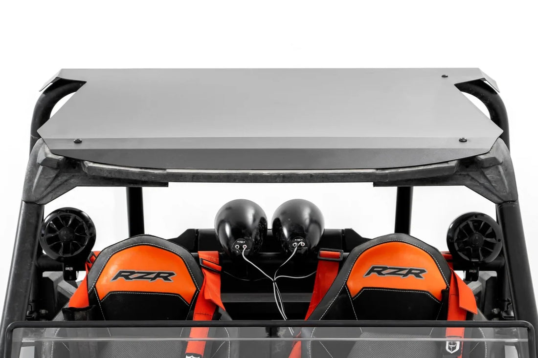 Rough Country UTV Roof | Fabricated | 2-Seater | Polaris RZR XP 1000 93054 - Back View