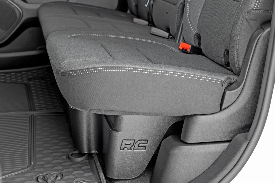 Rough Country Under Seat Storage | Crew Cab | Ram 1500 2WD/4WD (2019-2025) RC09421A - Additional View 5
