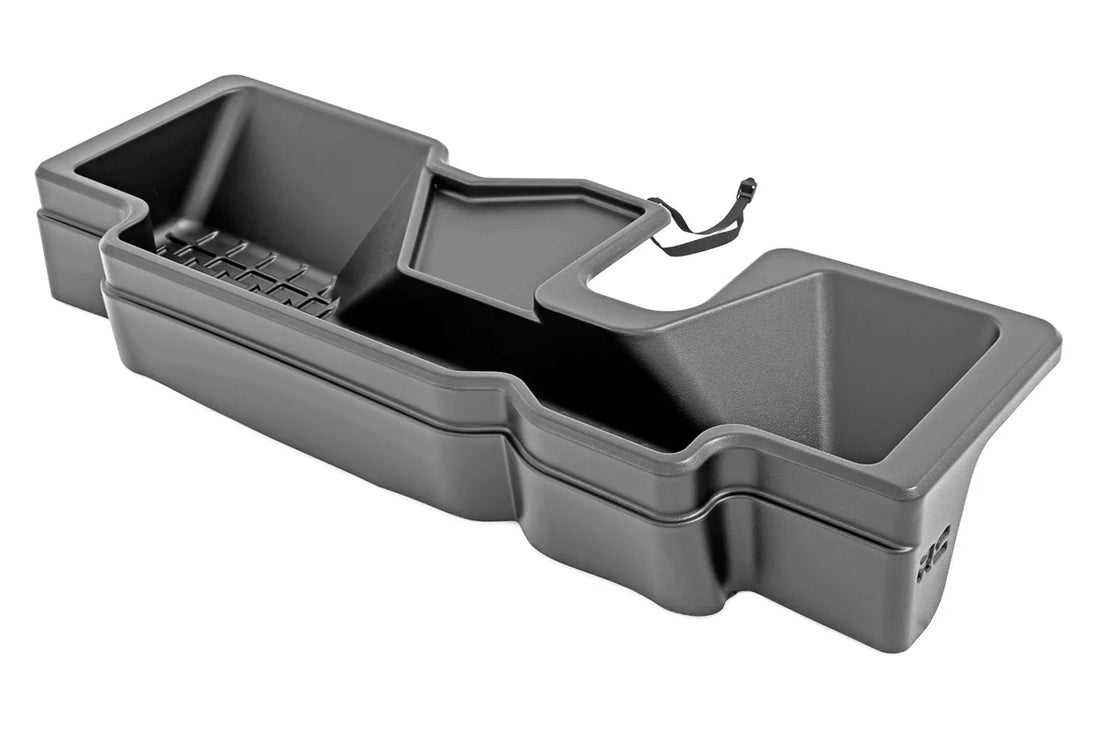 Rough Country Under Seat Storage | Crew Cab | Ram 1500 2WD/4WD (2019-2025) RC09421A - Underside View