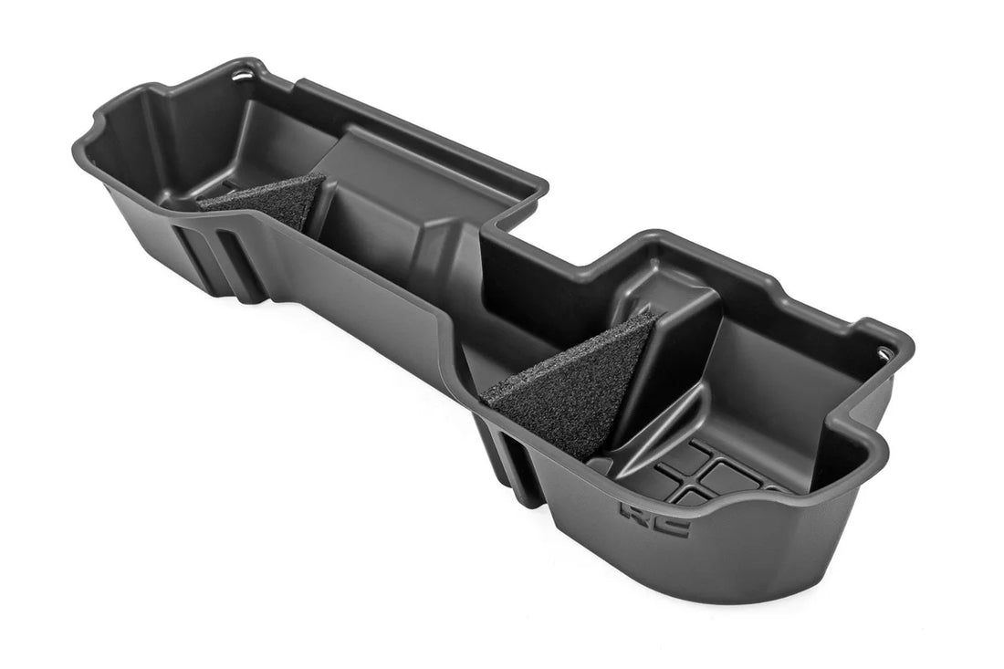 Rough Country Under Seat Storage | Double Cab | Ram 1500 2WD/4WD (2019-2025) RC09422 - Underside View