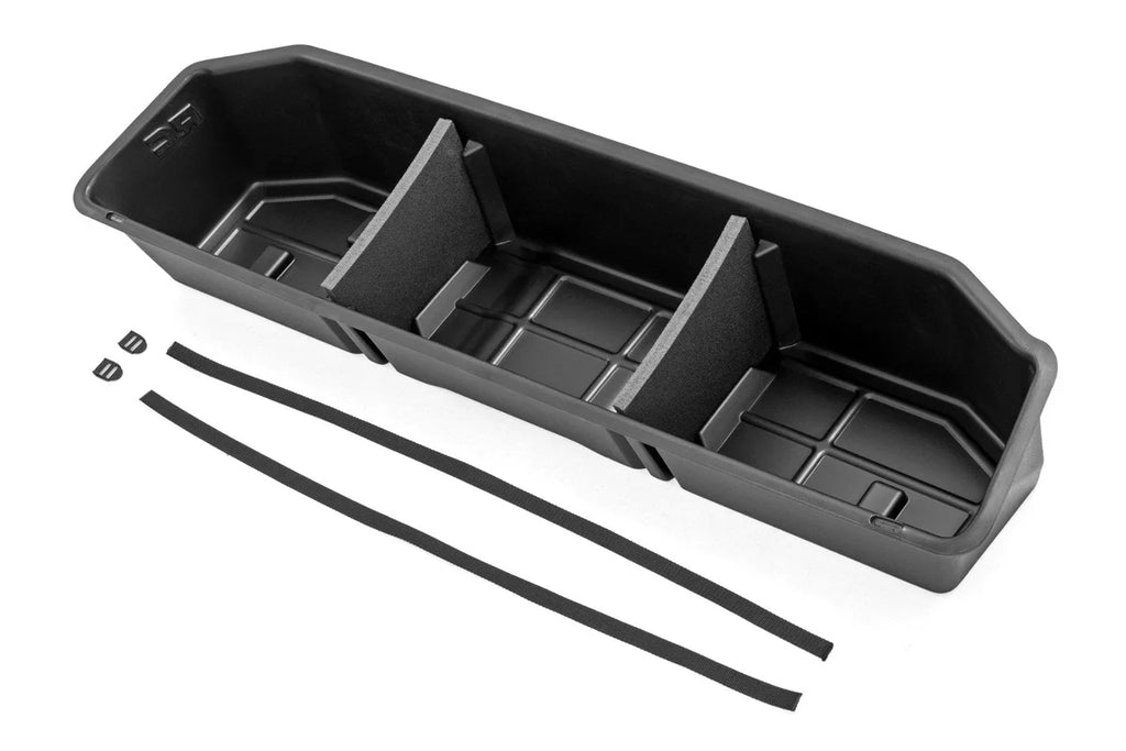 Rough Country Under Seat Storage | Jeep Gladiator JT 4WD (2020-2025) - Underside View