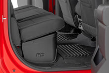 Load image into Gallery viewer, Rough Country Under Seat Storage with Locking Lid | Crew Cab | Chevy/GMC 1500/2500HD/3500HD (19-26 &amp; Classic) - Back View