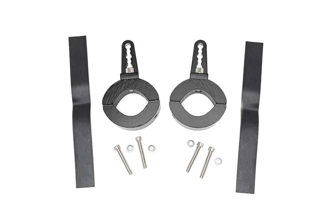 Rough Country Universal LED Light Mount | 1.65-2" Tube 70171 - Mounting View