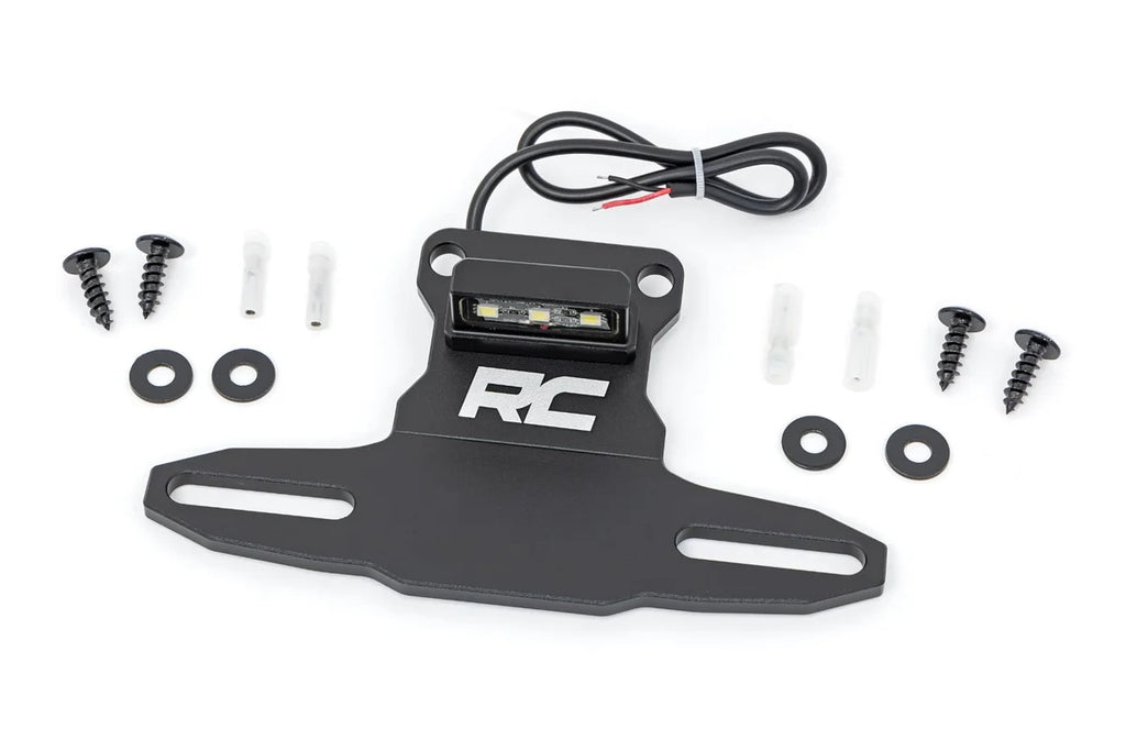 Rough Country Universal License Plate Bracket | LED Lighted 99058 - Main Product View