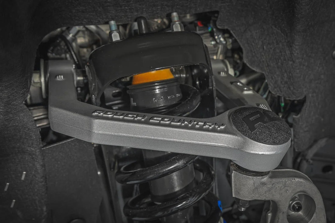 Rough Country Upper Control Arms | OE Upgrade | Ford Ranger 4WD (2024-2025) - Installation View