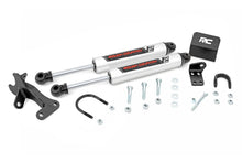 Load image into Gallery viewer, Rough Country V2 Steering Stabilizer | Dual | 4 Inch Lift | Jeep Grand Cherokee WJ (99-04) 8749670