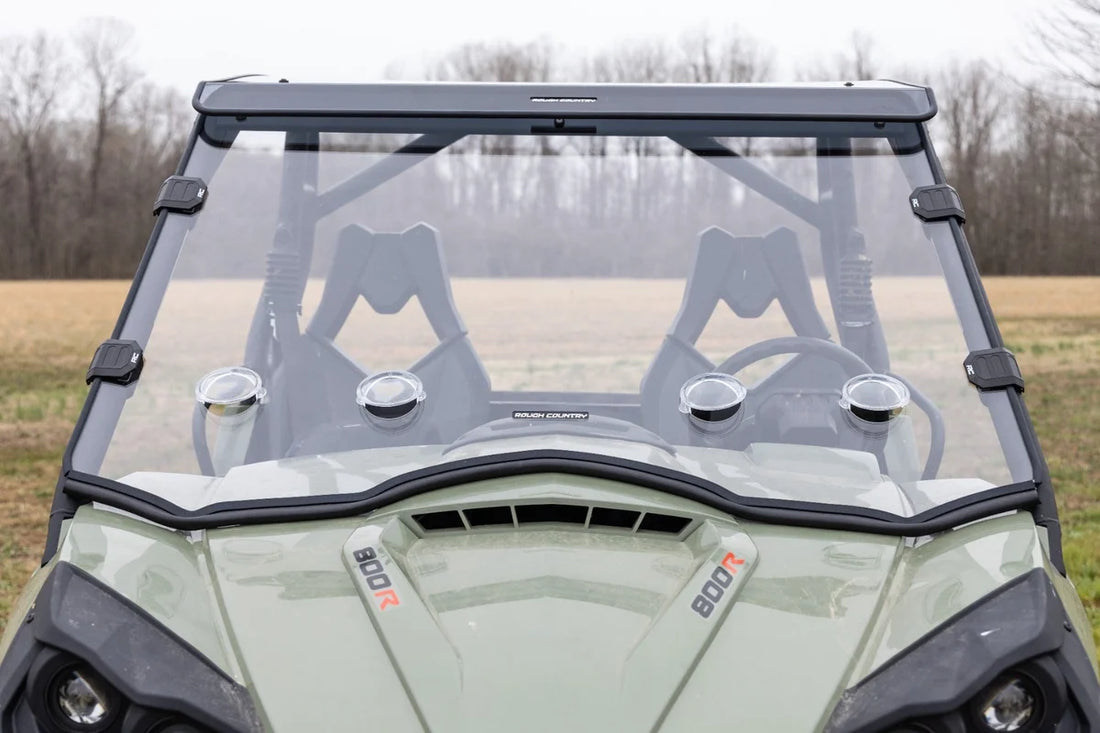 Rough Country Vented Full Windshield | Scratch Resistant | Can-Am Commander 1000 98212030 - Additional View 6