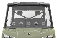 Load image into Gallery viewer, Rough Country Vented Full Windshield | Scratch Resistant | Can-Am Defender HD 5/HD 8/HD 9/HD 10 98262030 - Side View