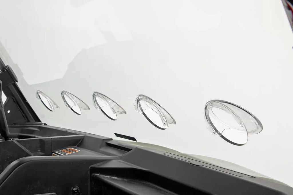 Rough Country Vented Full Windshield | Scratch Resistant | Can-Am Defender HD 5/HD 8/HD 9/HD 10 98262030 - Additional View 5