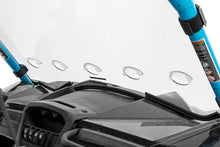 Load image into Gallery viewer, Rough Country Vented Full Windshield | Scratch Resistant | Can-Am Maverick/Maverick Max/Maverick Turbo 98231830 - Side View