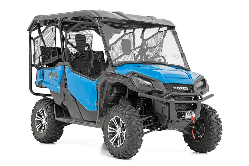 Rough Country Vented Full Windshield | Scratch Resistant | Honda Pioneer 1000 98262020 - Additional View 5