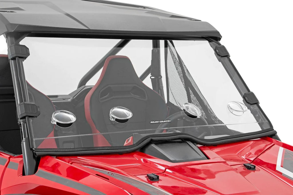 Rough Country Vented Full Windshield | Scratch Resistant | Honda Talon 1000 98282020 - Main Product View