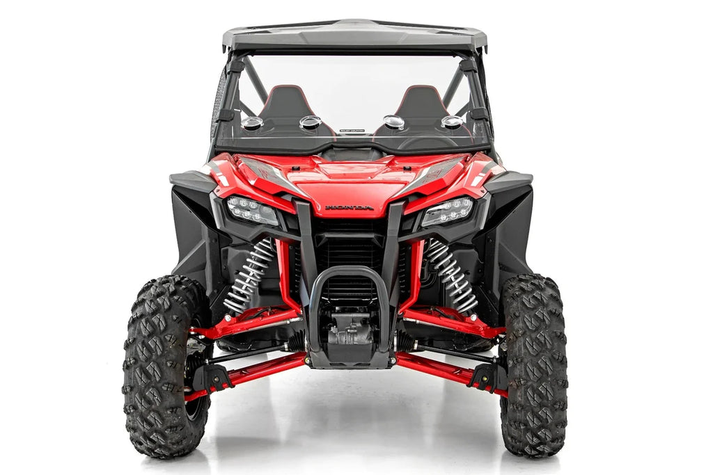 Rough Country Vented Full Windshield | Scratch Resistant | Honda Talon 1000 98282020 - Side View