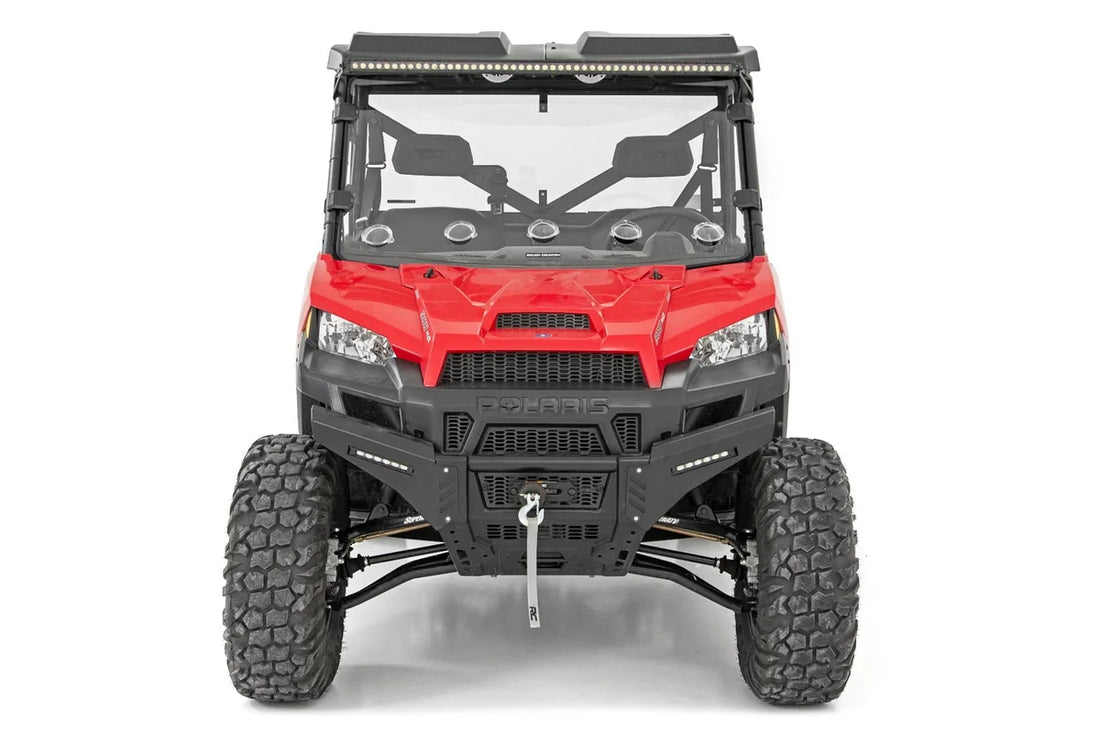 Rough Country Vented Full Windshield | Scratch Resistant | Polaris Ranger 1000/Ranger XP 900/1000 98232010 - Installation ...
