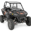 Load image into Gallery viewer, Rough Country Vented Full Windshield | Scratch Resistant | Polaris RZR 98292010 - Installation View
