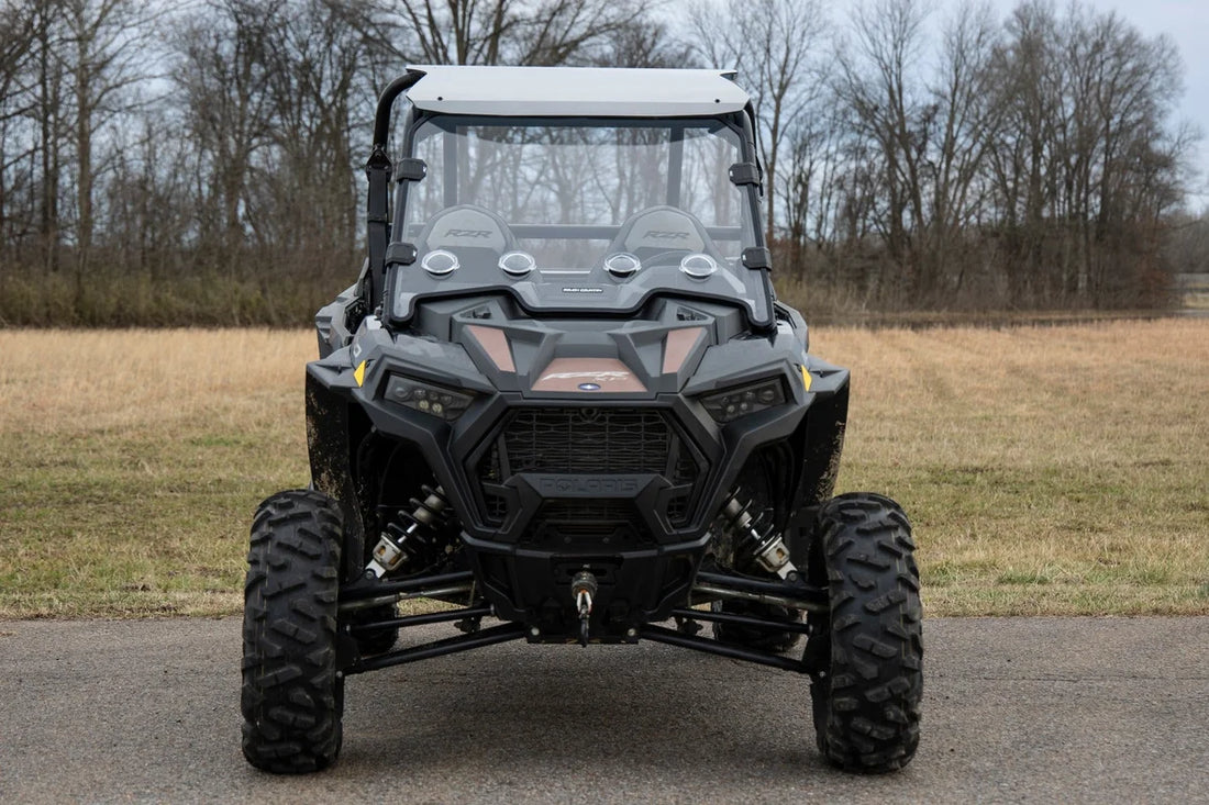 Rough Country Vented Full Windshield | Scratch Resistant | Polaris RZR 98292010 - Additional View 6
