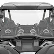 Load image into Gallery viewer, Rough Country Vented Full Windshield | Scratch Resistant | Polaris RZR Turbo R 98202010 - Installation View