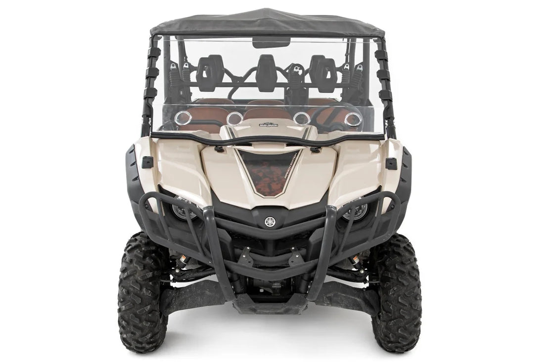 Rough Country Vented Full Windshield | Scratch Resistant | Yamaha Viking 98242040 - Additional View 5