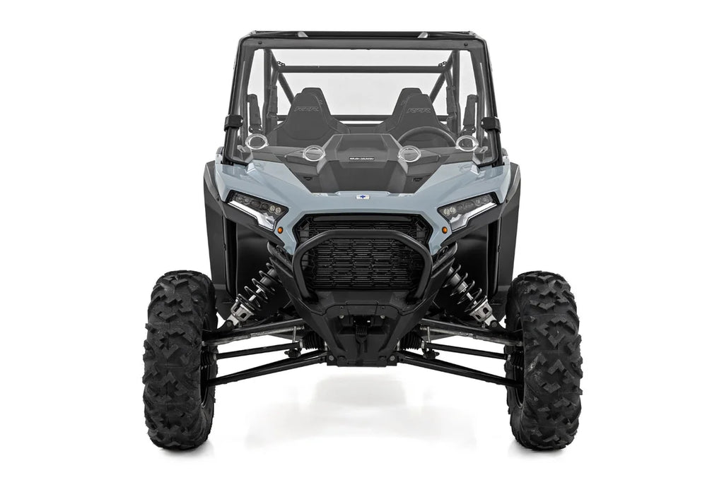 Rough Country Vented Full Windshield | Scratch Resistant |┬á Polaris RZR XP4 1000 98202310 - Side View