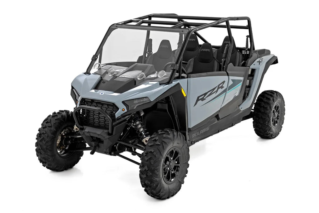 Rough Country Vented Full Windshield | Scratch Resistant |┬á Polaris RZR XP4 1000 98202310 - Back View